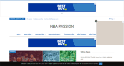 Desktop Screenshot of nbapassion.com